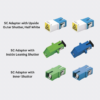 Sp - 19 SC Fiber Optic Adapter - Multiple Shutter Configurations (Simplex/Duplex, APC/UPC)