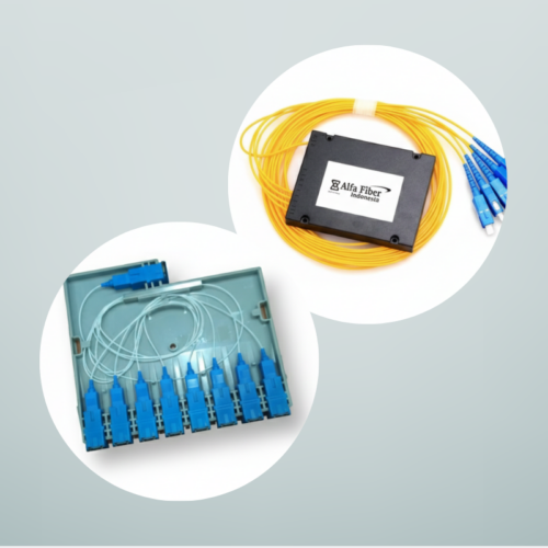 Passive Fiber Optic Splitter – Modular & Blockless Design (SC Connector)