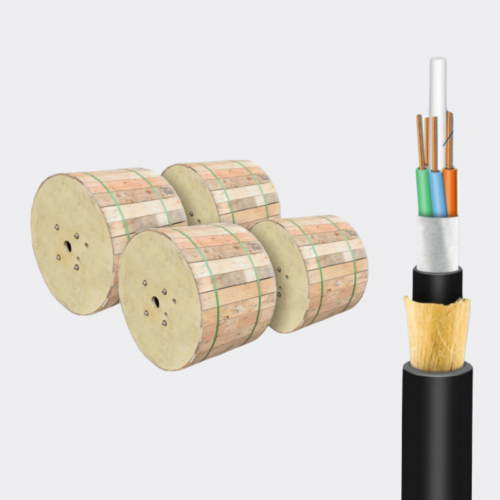 ADSS Fiber Optic Cable – All Dielectric Self Supporting (Span 100 m)